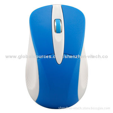 800-2,000dpi Sensor 3D Optical Wired Mouse with Zooming Function, 1 Unoccupied USB Port